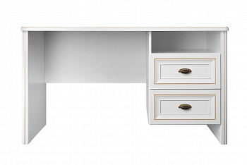 Стол письменный Натали белый глянец