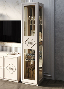 Витрина Фелисия 1-ств мокко