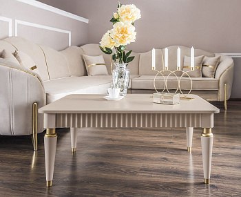 Столик прямоугольный Лара бежевый