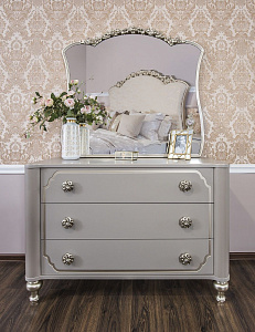 Зеркало Лали ППУ серый камень