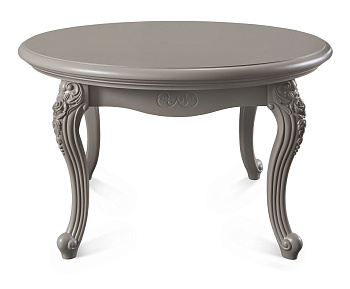 Столик круглый Мокко серый камень