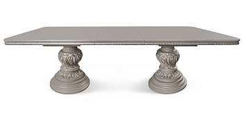 Стол Лали прямоугольный серый камень