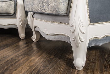 Кресло Мишель белый матовый