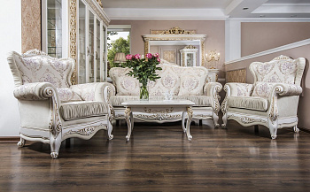 Комплект Алсу белый глянец 2