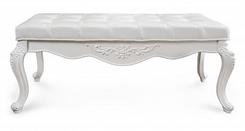 Банкетка Мишель белый матовый