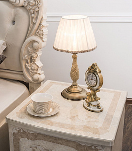 Тумба прикроватная Патрисия крем корень глянец