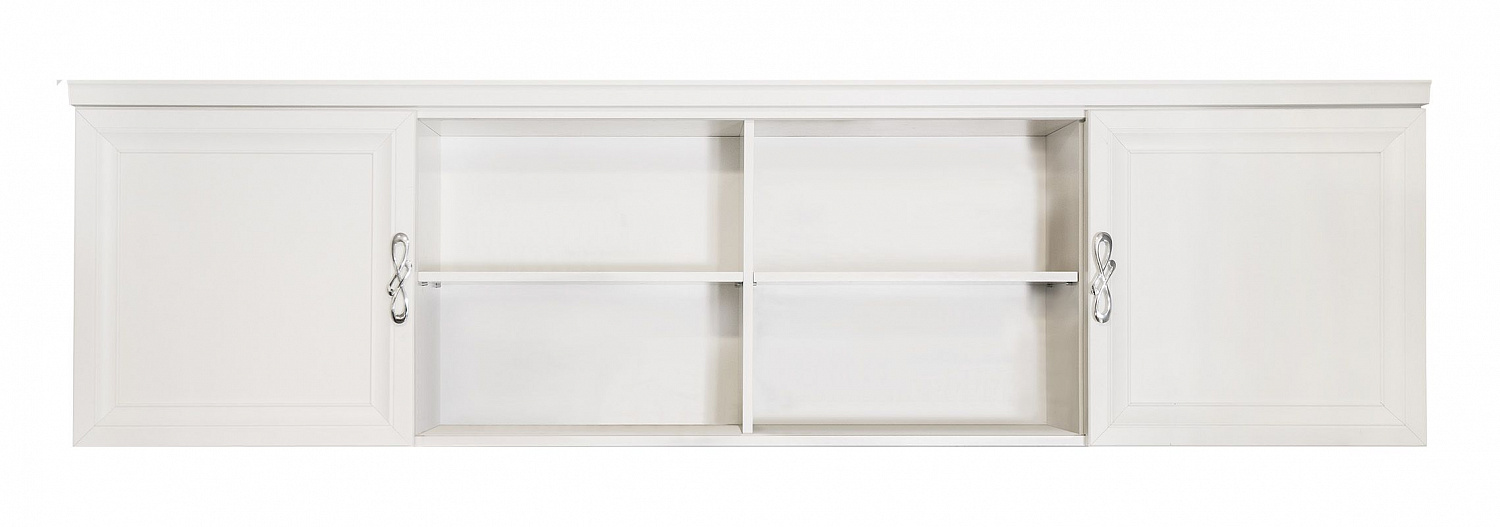 Секция навесная мост Мишель белый матовый