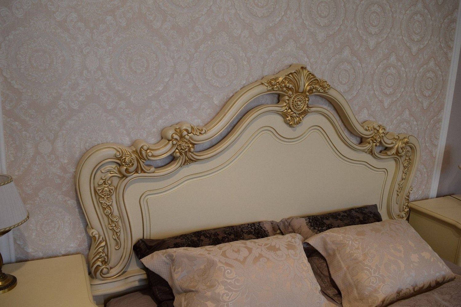 Кровать Мона Лиза 160х200 см крем