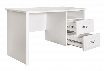 Стол письменный Мишель белый матовый