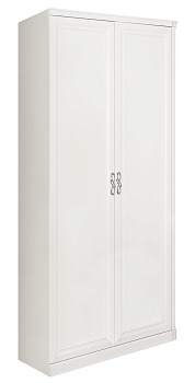 Шкаф детский Мишель 2-ств без зеркал белый матовый