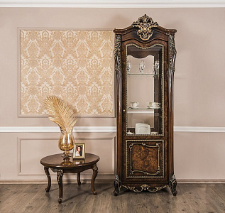 Витрина Джоконда корень дуба глянец