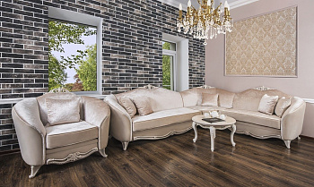 Диван Мокко угловой 2-у-1 бежевый