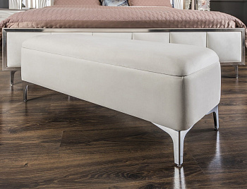 Банкетка Гравита серый камень