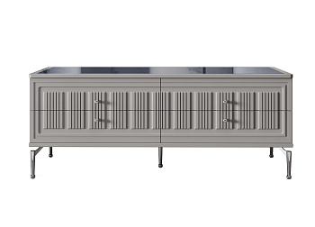 Тумба Замира серый