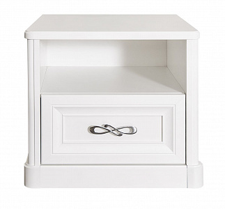 Тумба прикроватная детская Мишель белый матовый