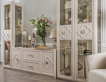 Гостиная Фелисия 1+тв+2 мокко