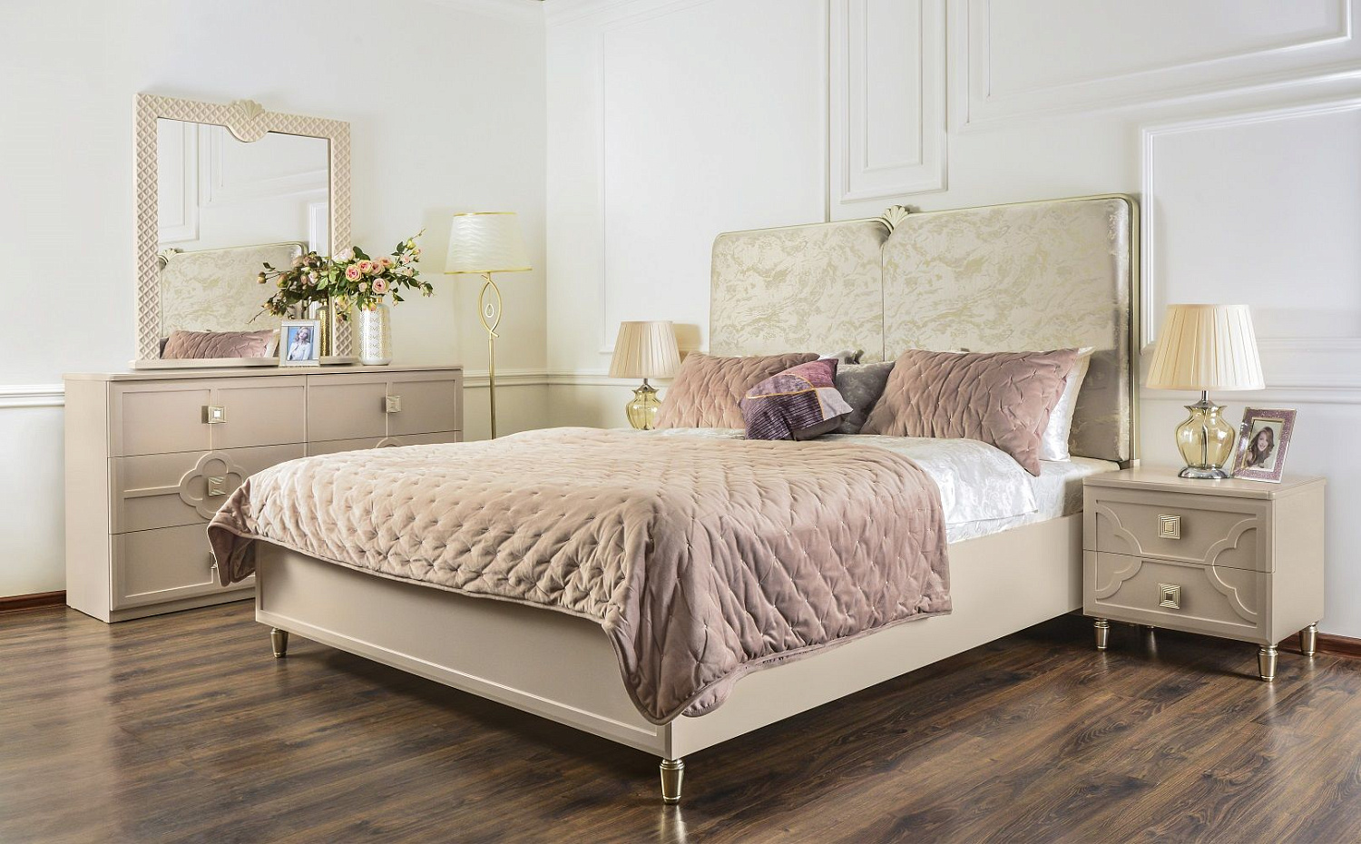 Кровать Фелисия 180х200 мокко