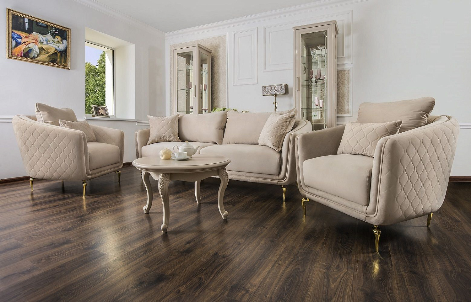 Кресло Нонна мокко