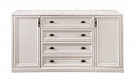 Комод Натали белый глянец (гостиная)