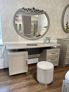 Туалетный столик Мокко серый камень