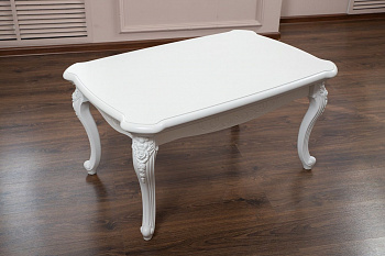 Столик прямоугольный Мишель белый матовый