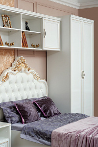 Спальня детская Натали белый глянец 2