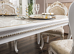 Стол Натали прямоугольный белый глянец